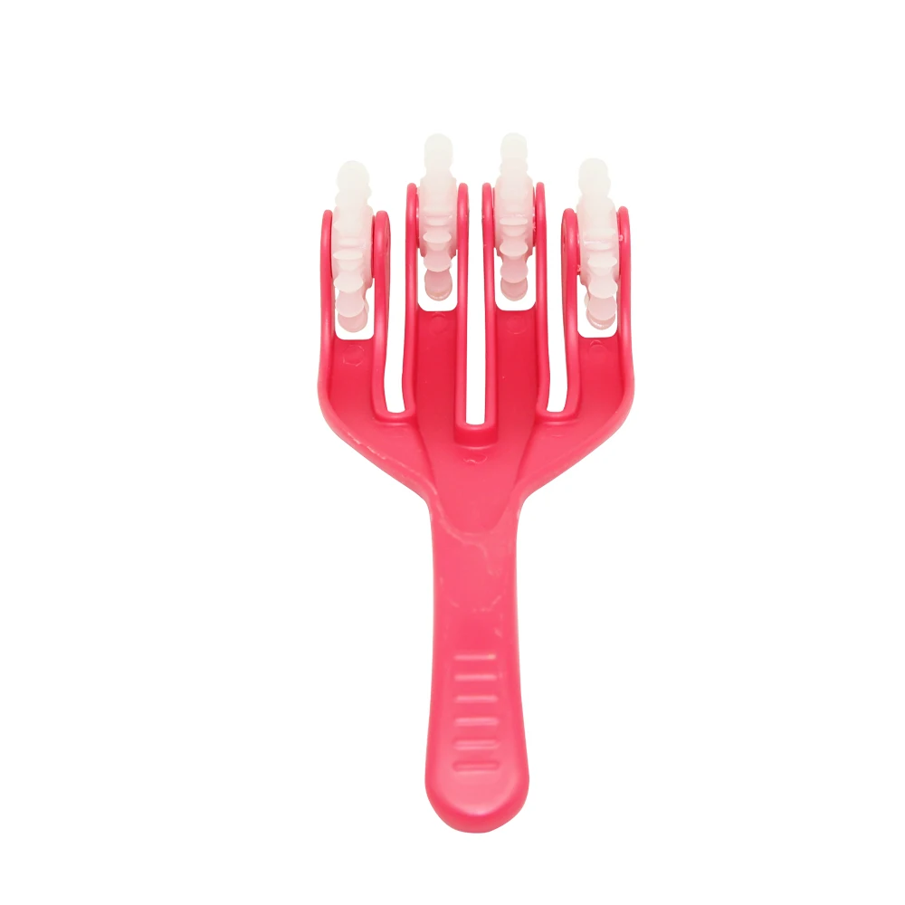 Массажер для ягодиц с 4 пальцами розовый и красный цвета | Красота здоровье