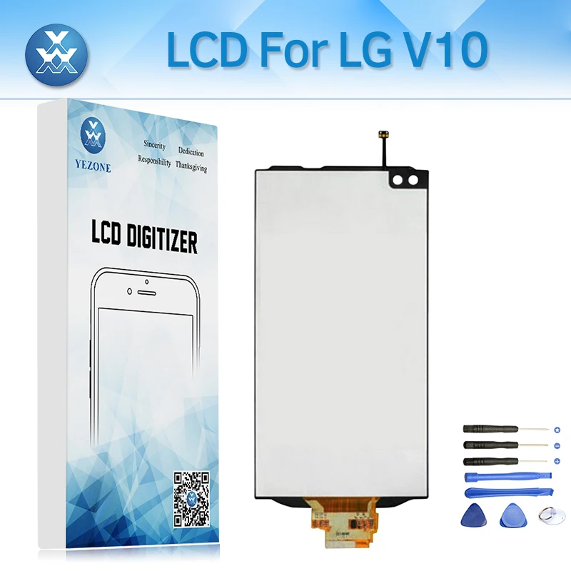 Lcd замены для LG V10 H960 H968 H900 VS990 ЖК Дисплей Сенсорный экран планшета Ассамблеи 5 7