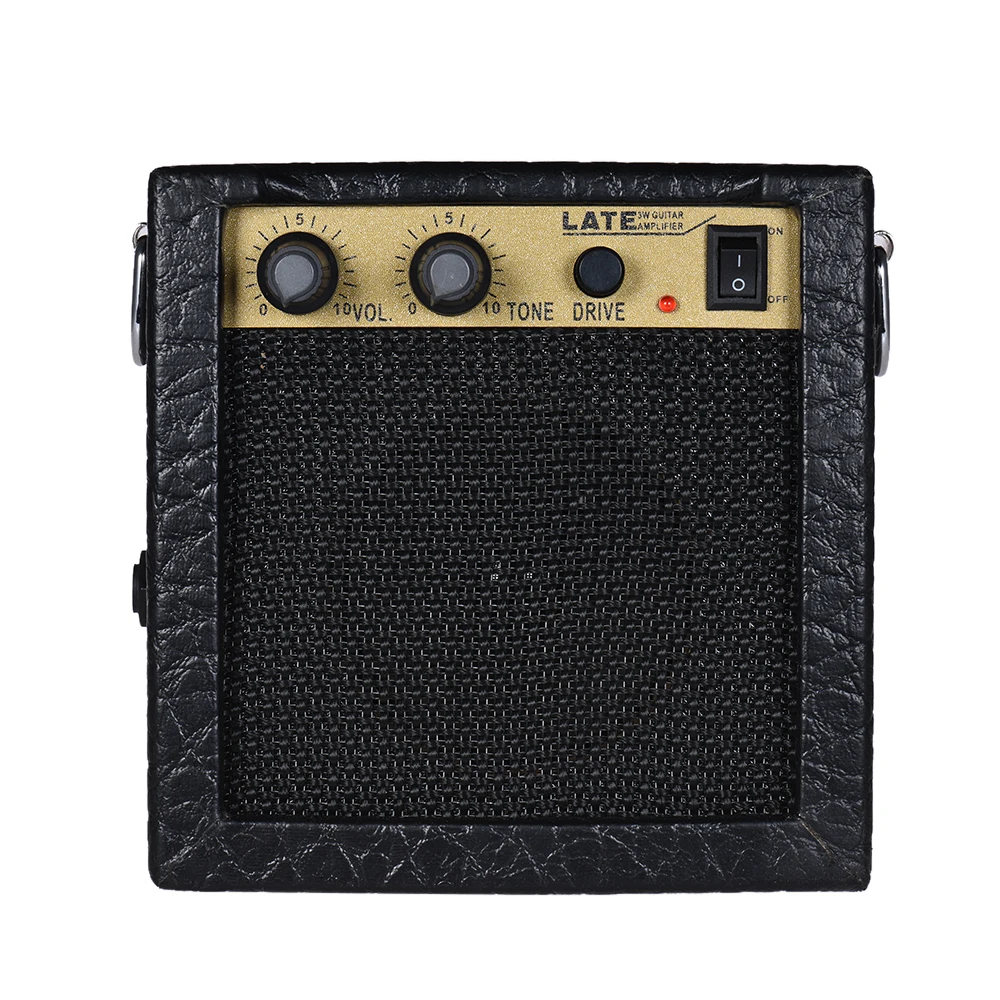 Высокочувствительный 3 ватт 9 вольтовый мини гитарный бас укулеле усилитель