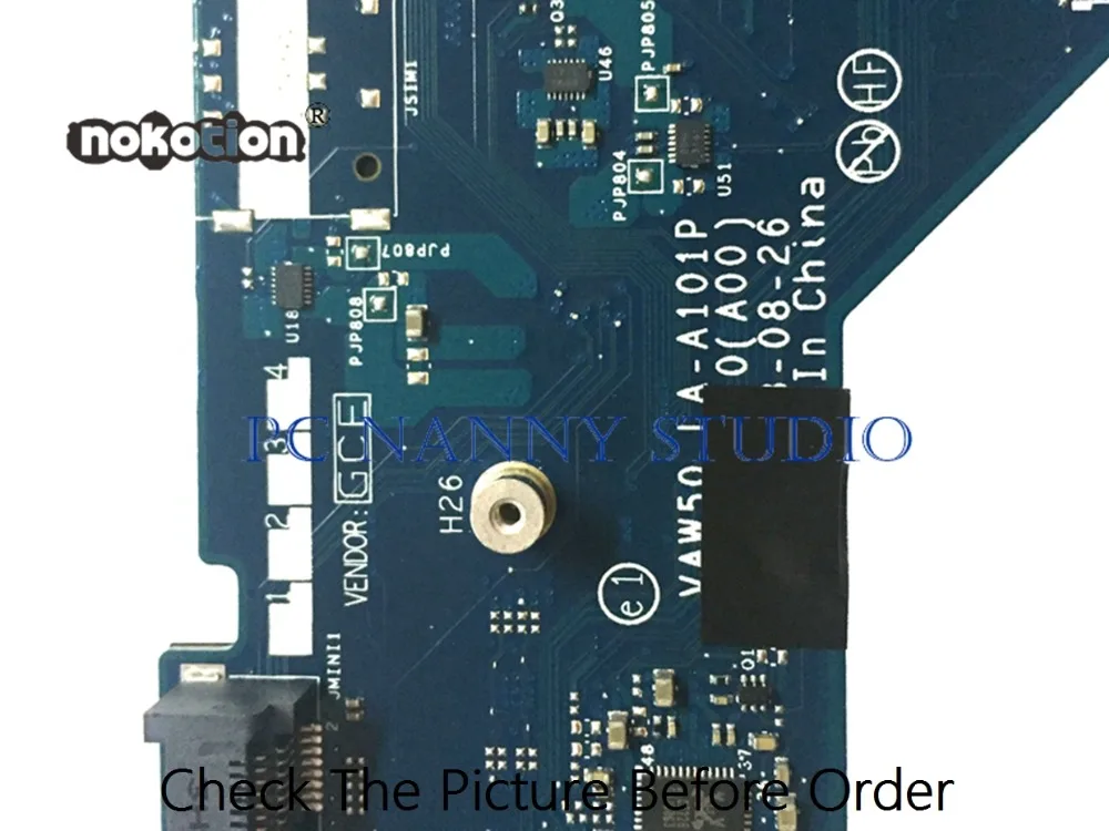 PANANNY M4C6R 0M4C6R CN VAW50 LA A101P для Dell E5540 материнская плата ноутбука i5 4200U