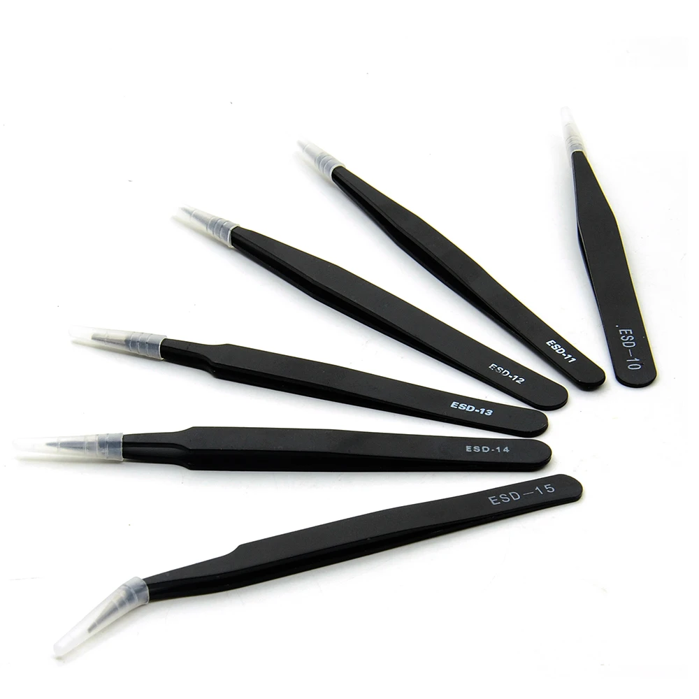 6 шт./лот прецизионные электронные компоненты с плоской головкой антистатические