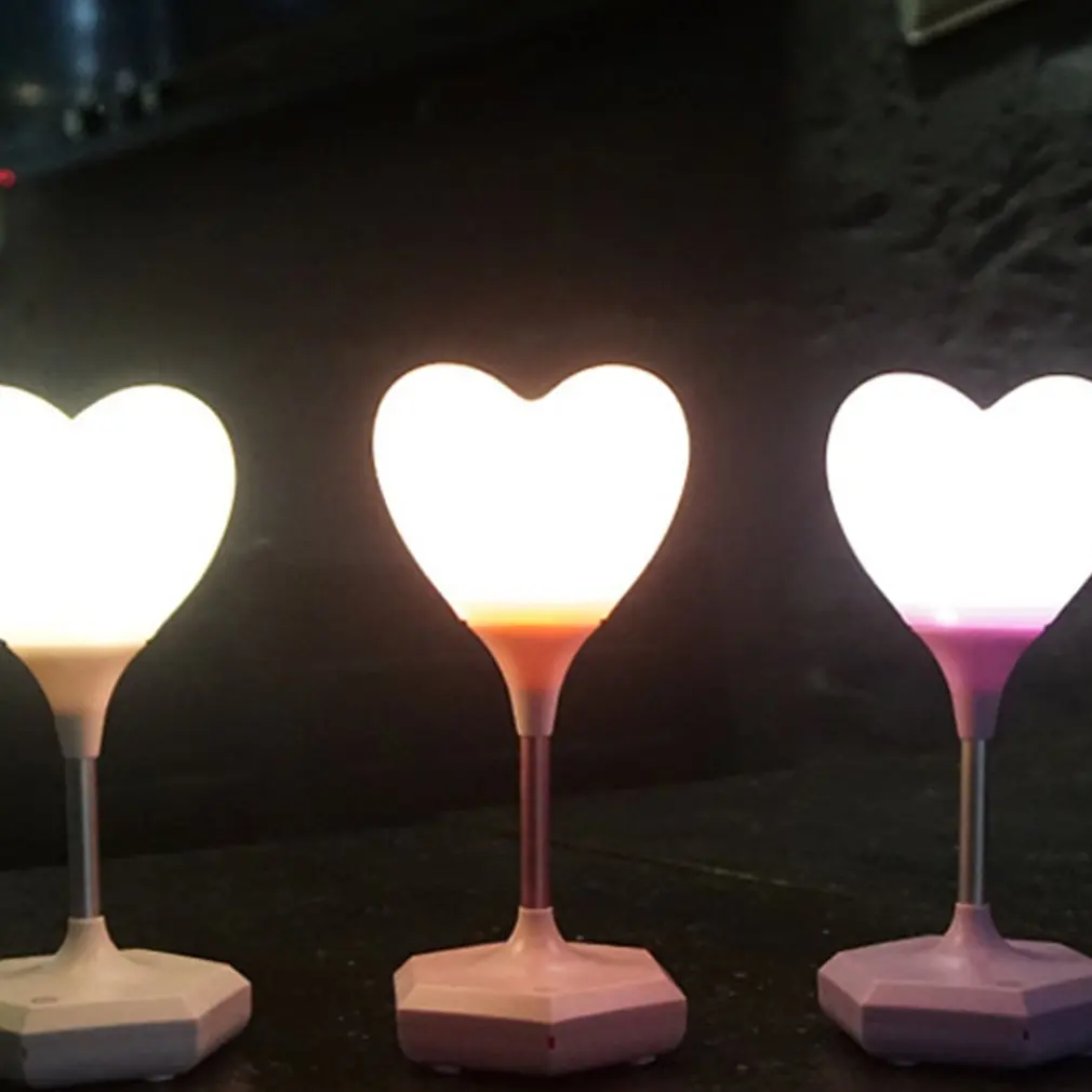 Креативный ночник для любви лампа экологичный USB датчик заряда сенсорного экрана
