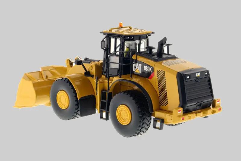 Литая Игрушечная модель Norscot 1:50 Caterpillar CAT 980K колесный погрузчик 55289 для мальчика