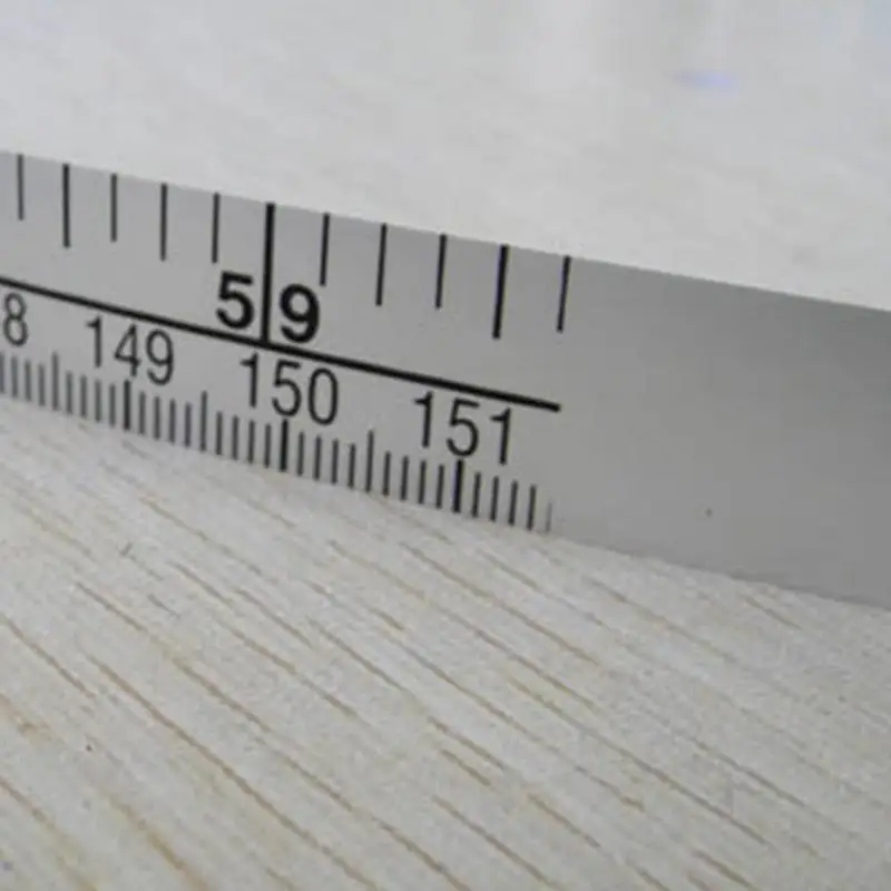 Новинка 150 см ПВХ Метрическая мера мягкая линейка лента DIY самоклеющаяся сантиметровая лента, измерительная линейка Наклейка домашнее средство для шитья аксессуар