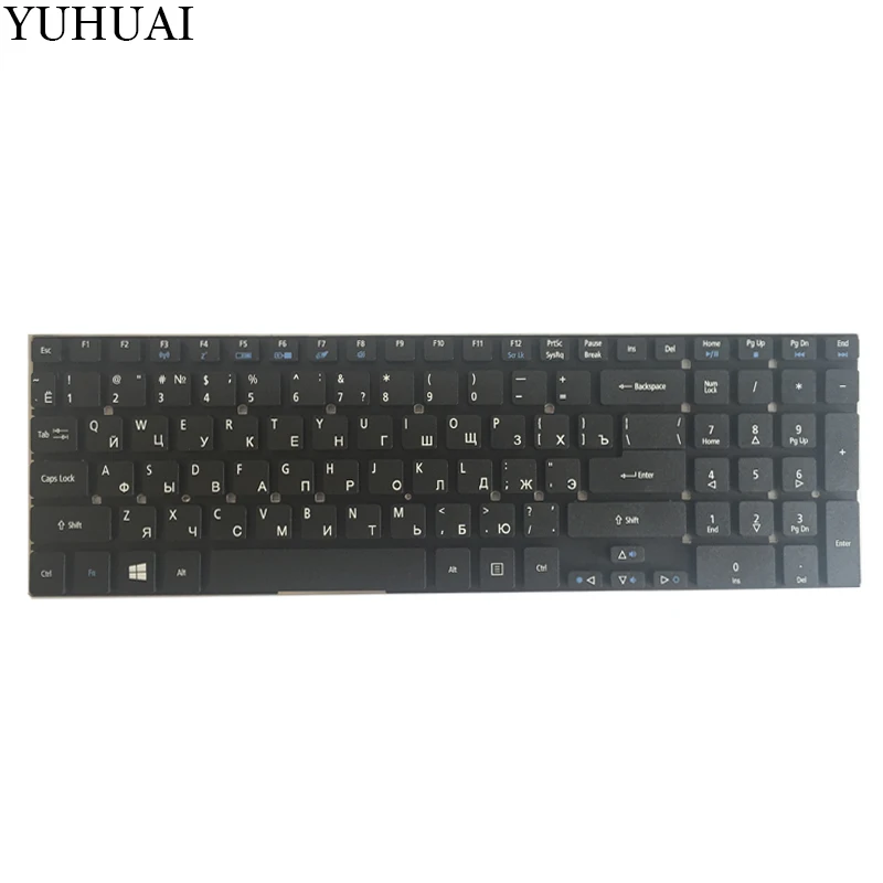 Русская клавиатура для ноутбука acer Aspire V3-531 V3-772 V3-531G E1-570 V5-561 V5-561G E1-570G V3-7710 V3-7710G V3-772G ру черный
