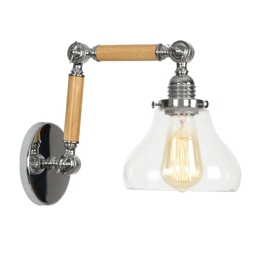 Винтажные Гибкие Настенные светильники Эдисона в стиле индастриал потолочные