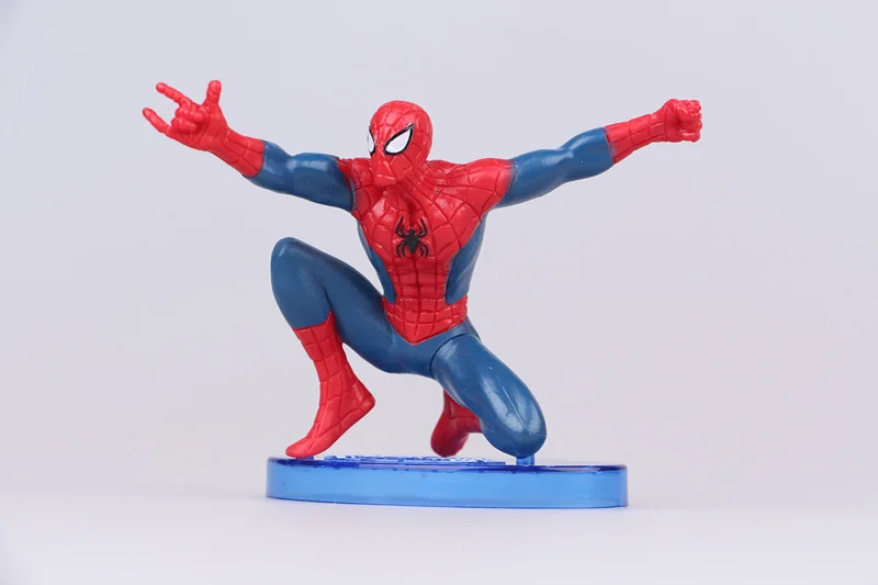 7PCS/Set Spider-Man Figure The Spiderman Spider Man PVC Action Toys 7-11cm Great Gift | Игрушки и хобби