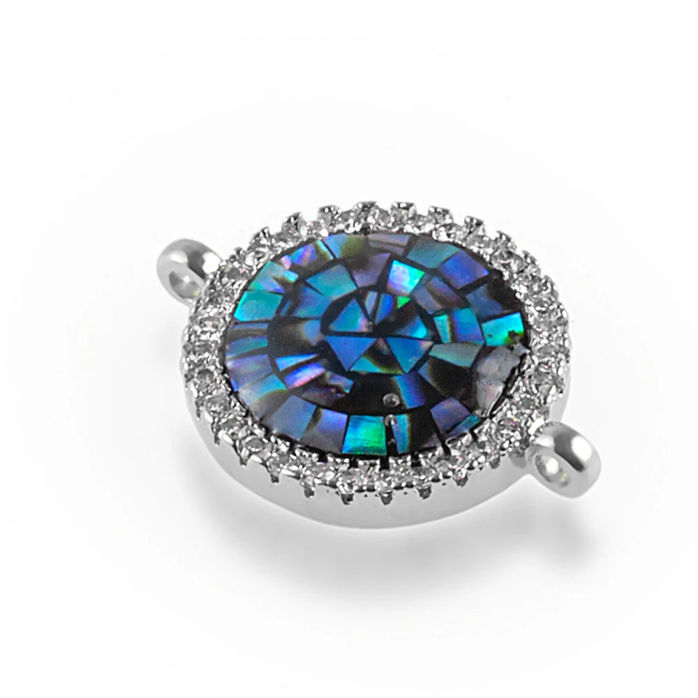Бусины интимные Аксессуары Micro Pave CZ Циркон эмаль талисманы для DIY браслет