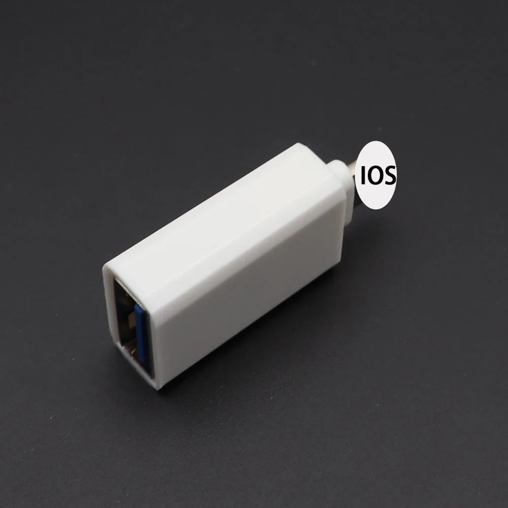 TingDong адаптер для iphone 7 6 5 Plus используется только для питания к usb-устройствам 8pin к USB конвертеру