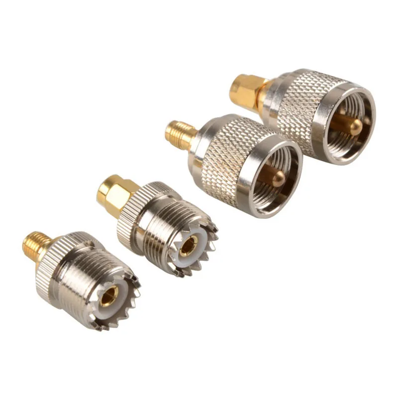 4 шт./компл. A13 Adapter Kit PL259 SO239 SMA разъем РФ Тесты конвертер VC666 P0.5