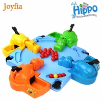 joyfia kids feeding hungry hippo marble swallowing ball game feeding family interactive game toy educational toys for children