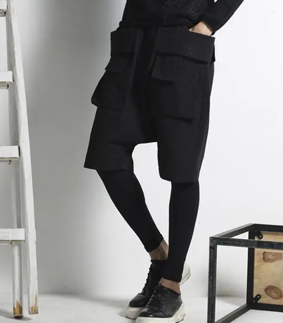 Мужские модные леггинсы обтягивающие комплект из двух предметов|male tights|tights malemale