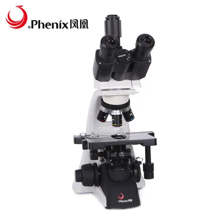 Phenix/40X 1600X тринокулярный микроскоп соединение профессиональных бесконечности