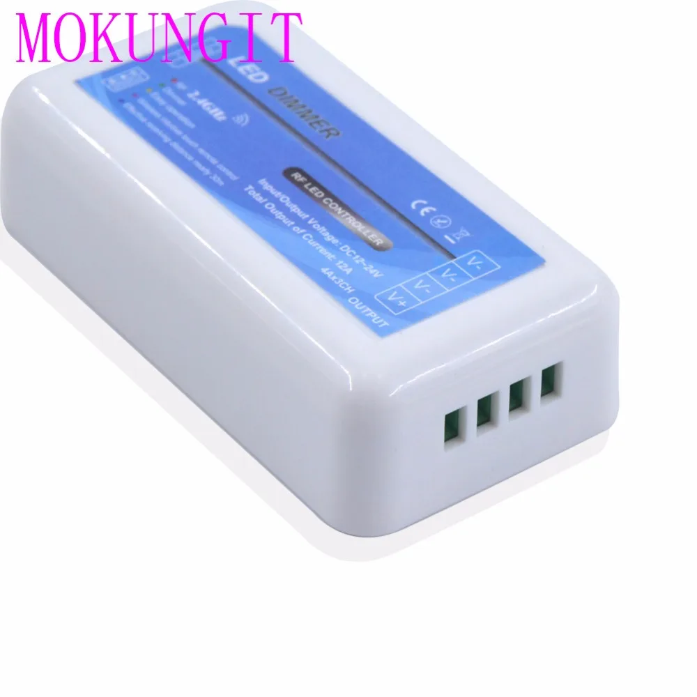 1шт. Беспроводной сенсорный диммер для светодиодной ленты 5050 3528 одного цвета RF 2.4G + контроллер DC12V~24V on