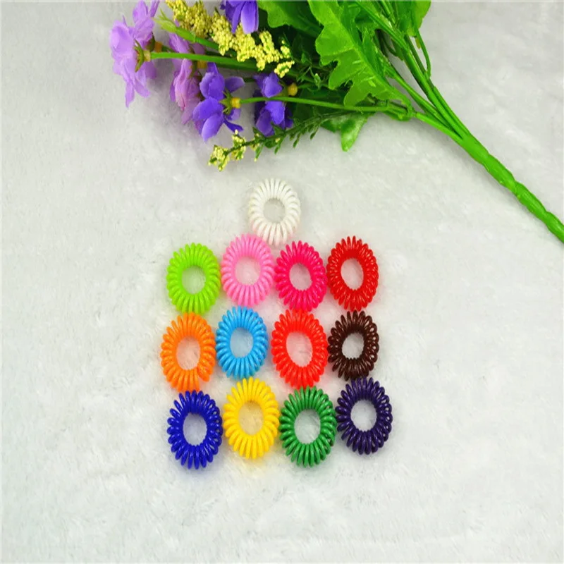 Резинки для волос эластичные резинки телефона 10 шт. резинка женщин детей девочек