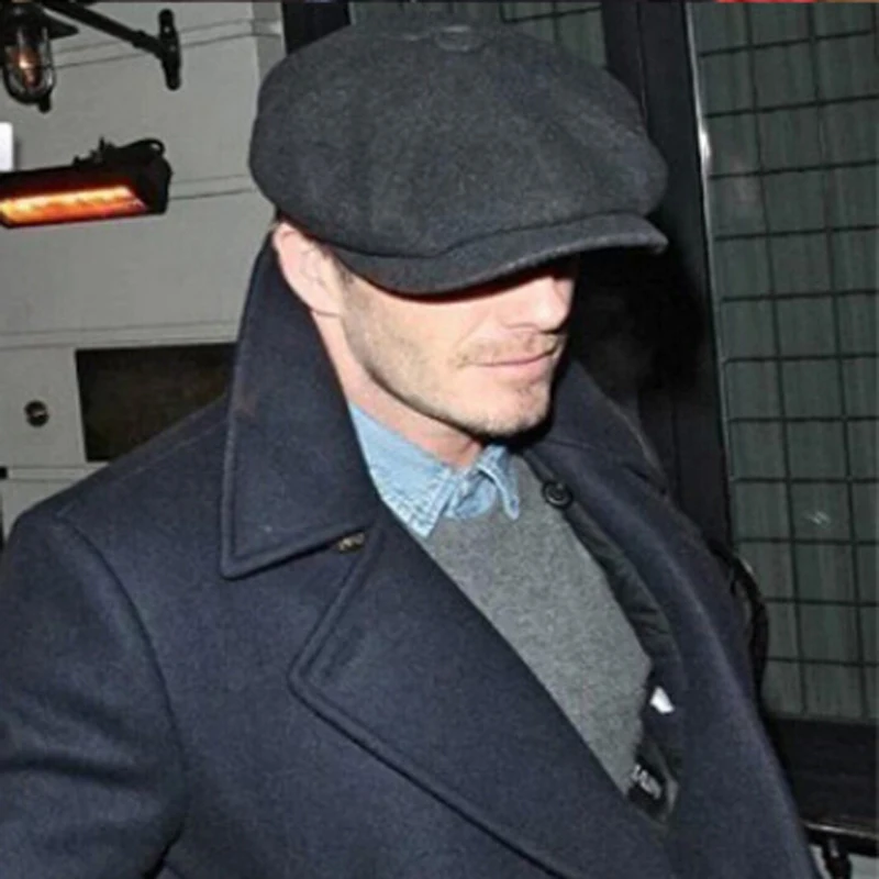 Новое поступление твидовая Кепка с узором в елочку Gatsby мужская женская кепка на