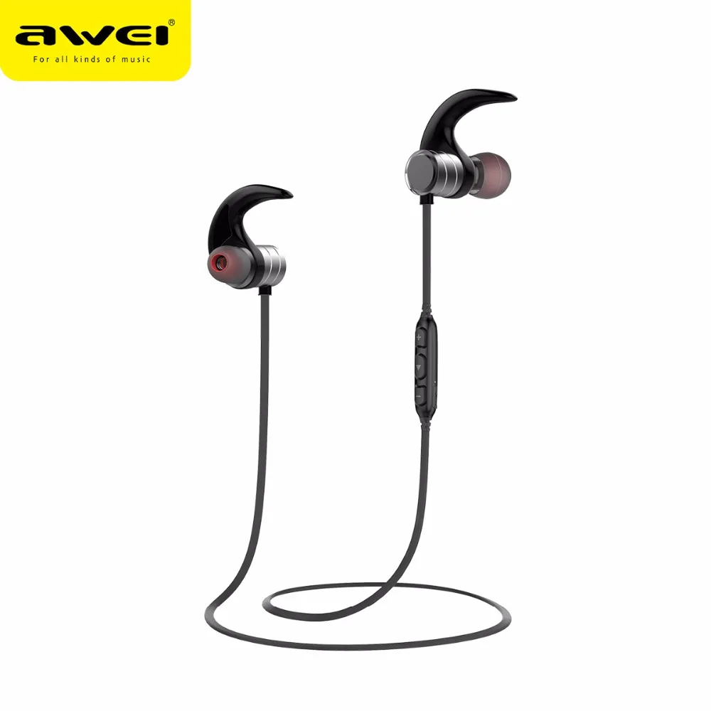 Водонепроницаемые Беспроводные Наушники AWEI AK1 с магнитным переключателем Bluetooth