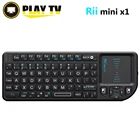 Оригинальная беспроводная клавиатура Rii Mini X1, 2,4 ГГц, Воздушная мышь, клавиатуры, ручной тачпад, Игровая клавиатура для телефона, приставки smart tv, android