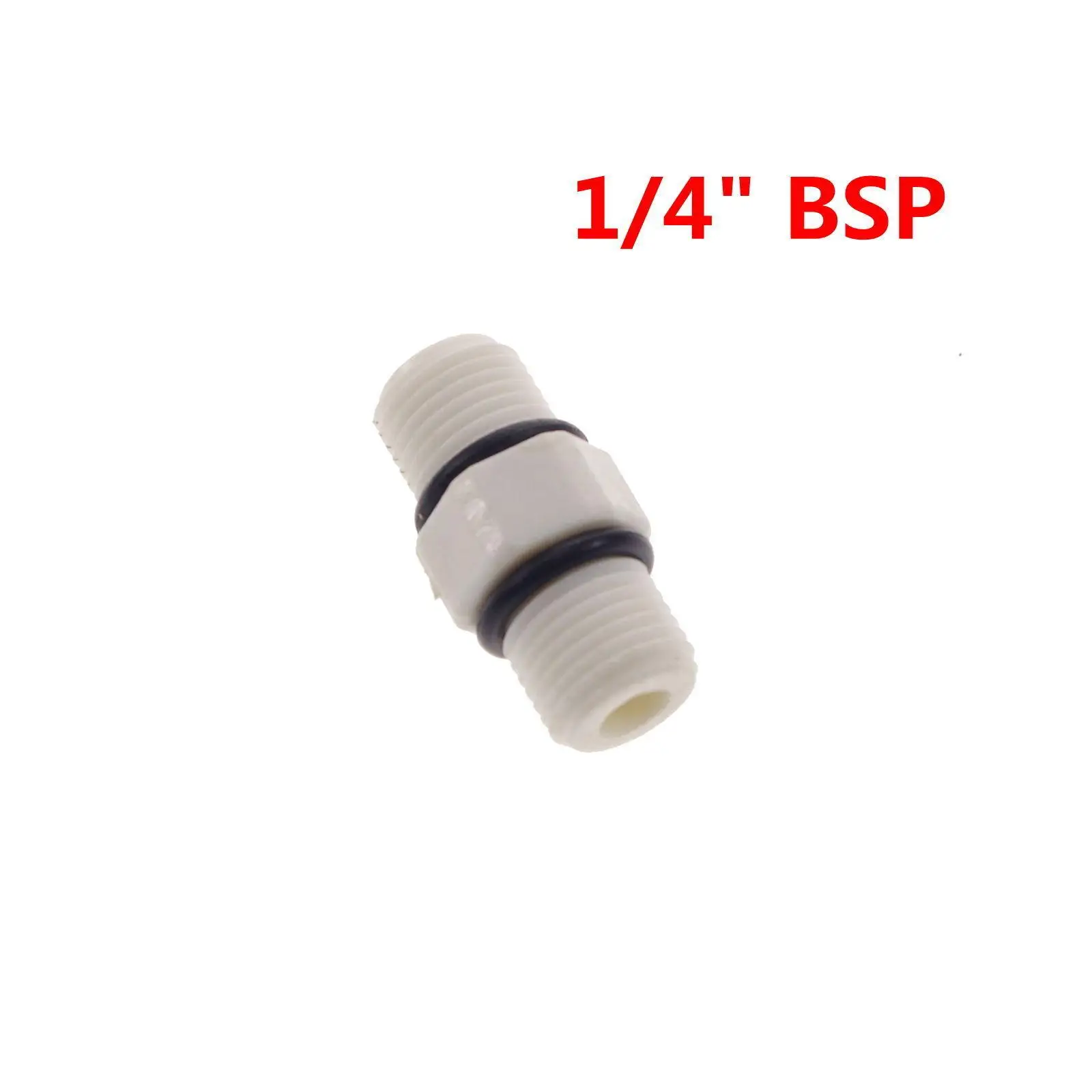 1/4 &quotBSP равный мужской пластиковый Соединительный фитинг RO система обратного