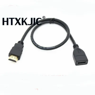 

1pcs HDMI Male to HDMI Female Converter Adapter Cable Cord 1080P HDMI to HDMI adaptor for Notebook computer