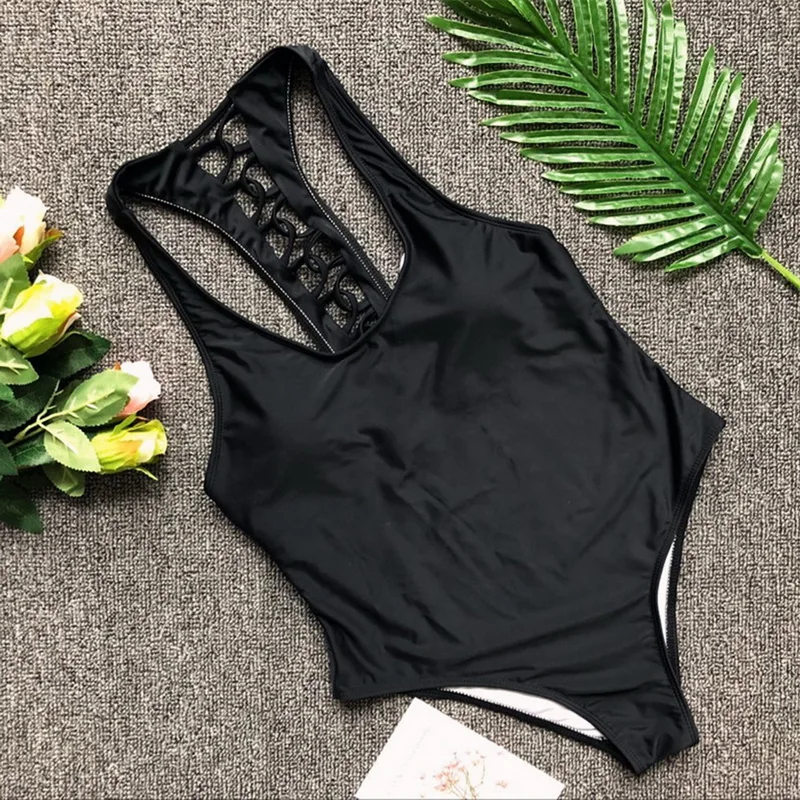 Фсти 2019 Для женщин купальник пикантные черные сапоги Тонкий Глубокий купальные