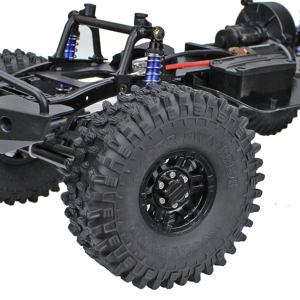 MEREPACCOR 313 мм 12," колесная база собранная рама шасси для 1/10 RC Гусеничный автомобиль SCX10 SCX10 II 90046 90047