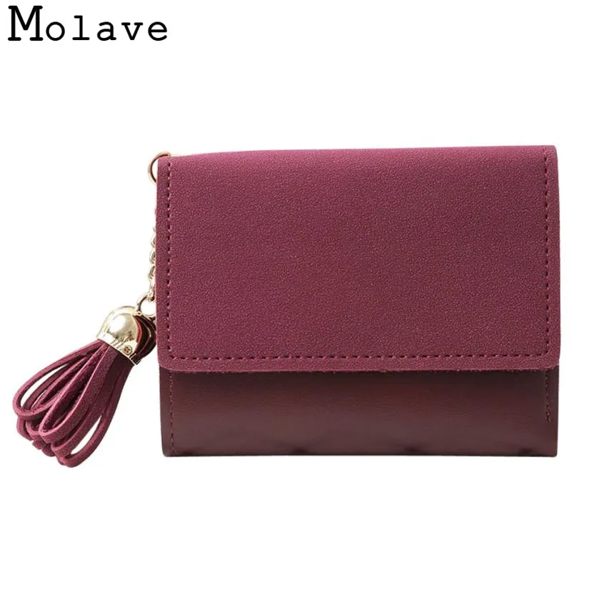 Кошелек Naivety Женский короткий из искусственной кожи с кисточками 30S71207|wallet