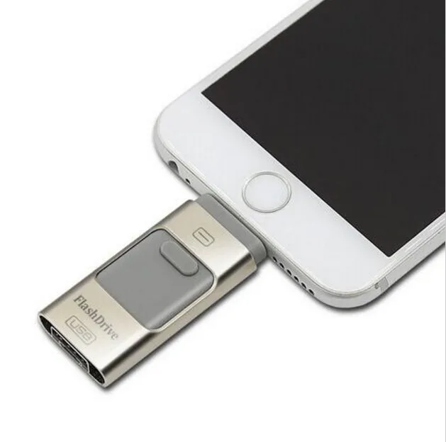 Супер горячая новинка IOS для iphone OTG Usb флеш накопитель usb флешка 5 5S 6 6S 16 ГБ 32 64 128