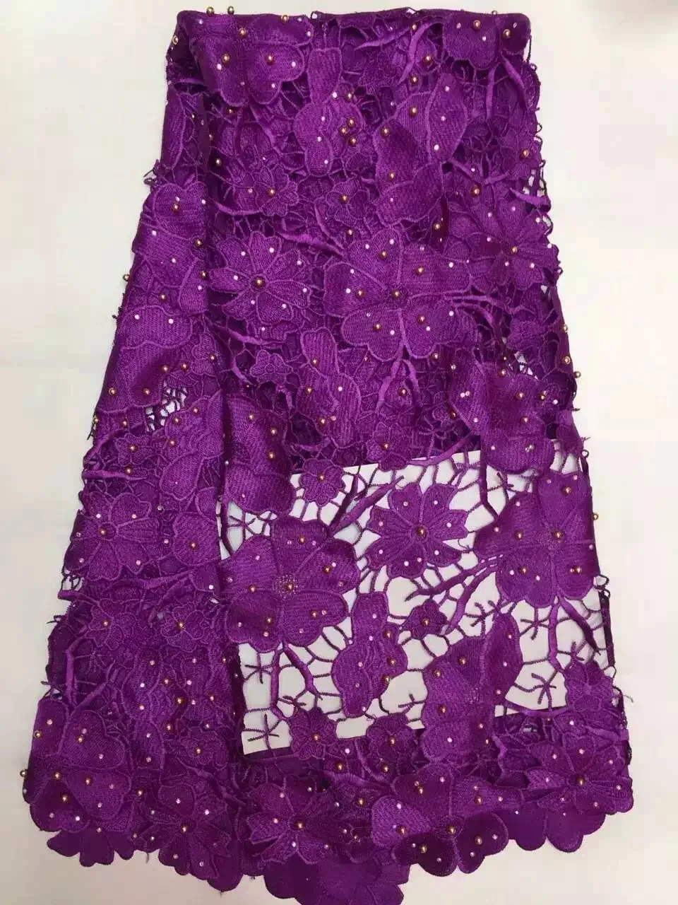 Африканский Кружево Best продать сетки Новое поступление белый и мульти Цвет шнур