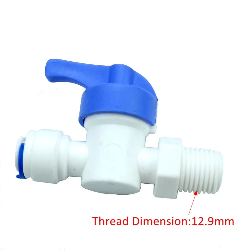 Очиститель воды обратный осмос аквариумная система шаровой клапан POM|ball valve|quick