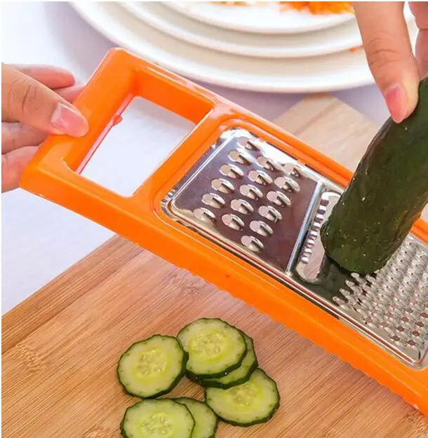 Нержавеющей стали толщиной многофункциональный измельчитель овощей Терка