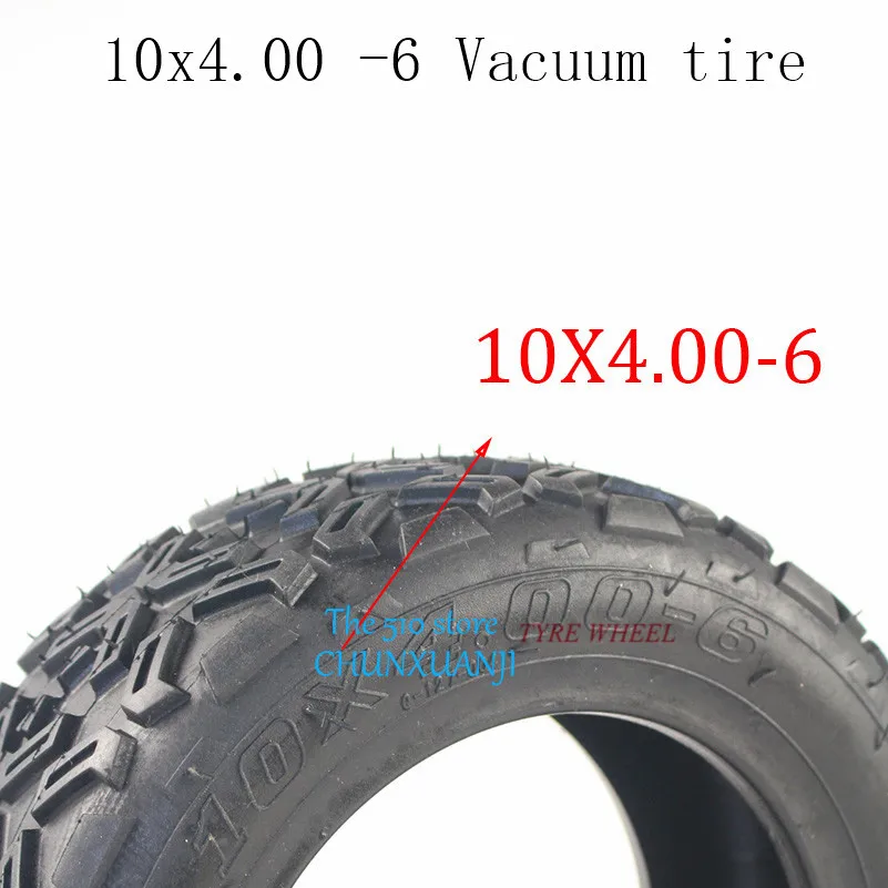 10 inch vacuum tyres 10X4.00-6 10*4.00-6 Tires Tubeless Vacuum Tyre for snow plow Go karts ATV Quad bike OFF-Road Free shipping |