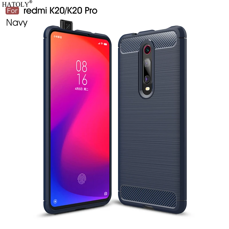 

For Cover Xiaomi Redmi K20 Case Shockproof Soft Cover For Redmi K20 Carbon Fiber Silicone Phone Bumper Case For Xiaomi Redmi K20
