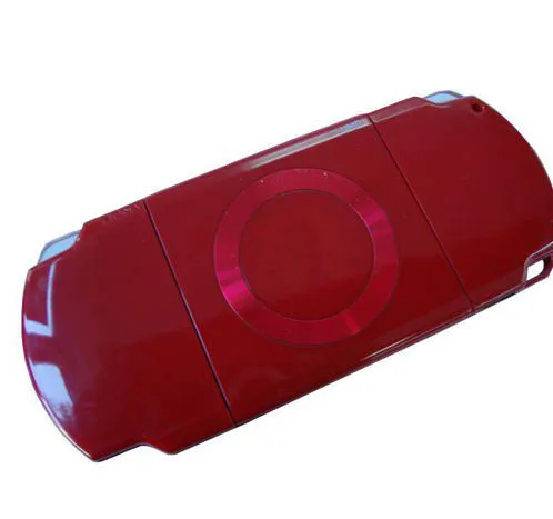 КРАСНЫЙ Полный Жилищно Чехол Кнопки Клавиатуры Набор для PSP3000 Замена |