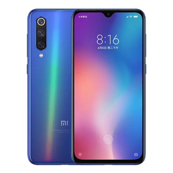 Global rom Xiaomi mi 9 SE, 6 ГБ, 128 ГБ, mi 9 SE, Смартфон Snapdragon 712, четыре ядра, 5,97 дюймов, 48 МП, тройная камера с дисплеем, отпечаток пальца - Цвет: Blue