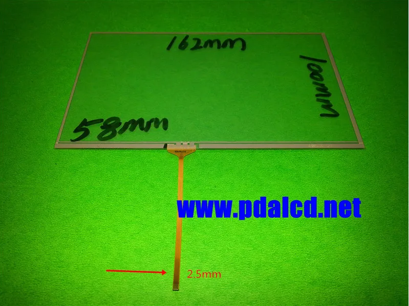 

Skylarpu 7inch 162*100mm touchscreen glass for GPS navigation touch screen digitizer panel glass free shipping