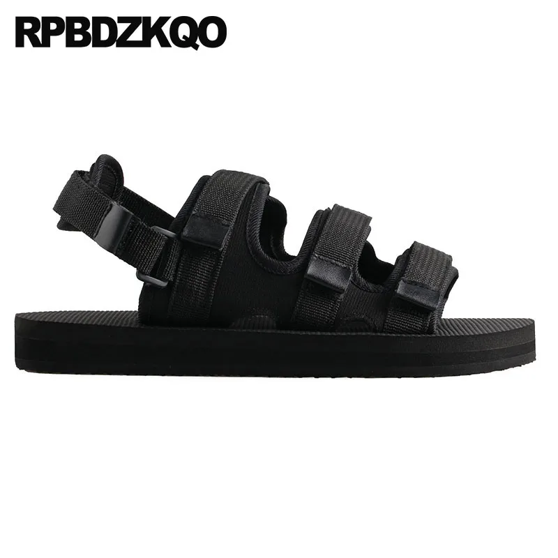 Shoes Strap Beach Outdoor Flat Designer Sneakers Roman Fashion Black Open Toe 2021 Casual Men Gladiator Sandals Summer Sport | Обувь