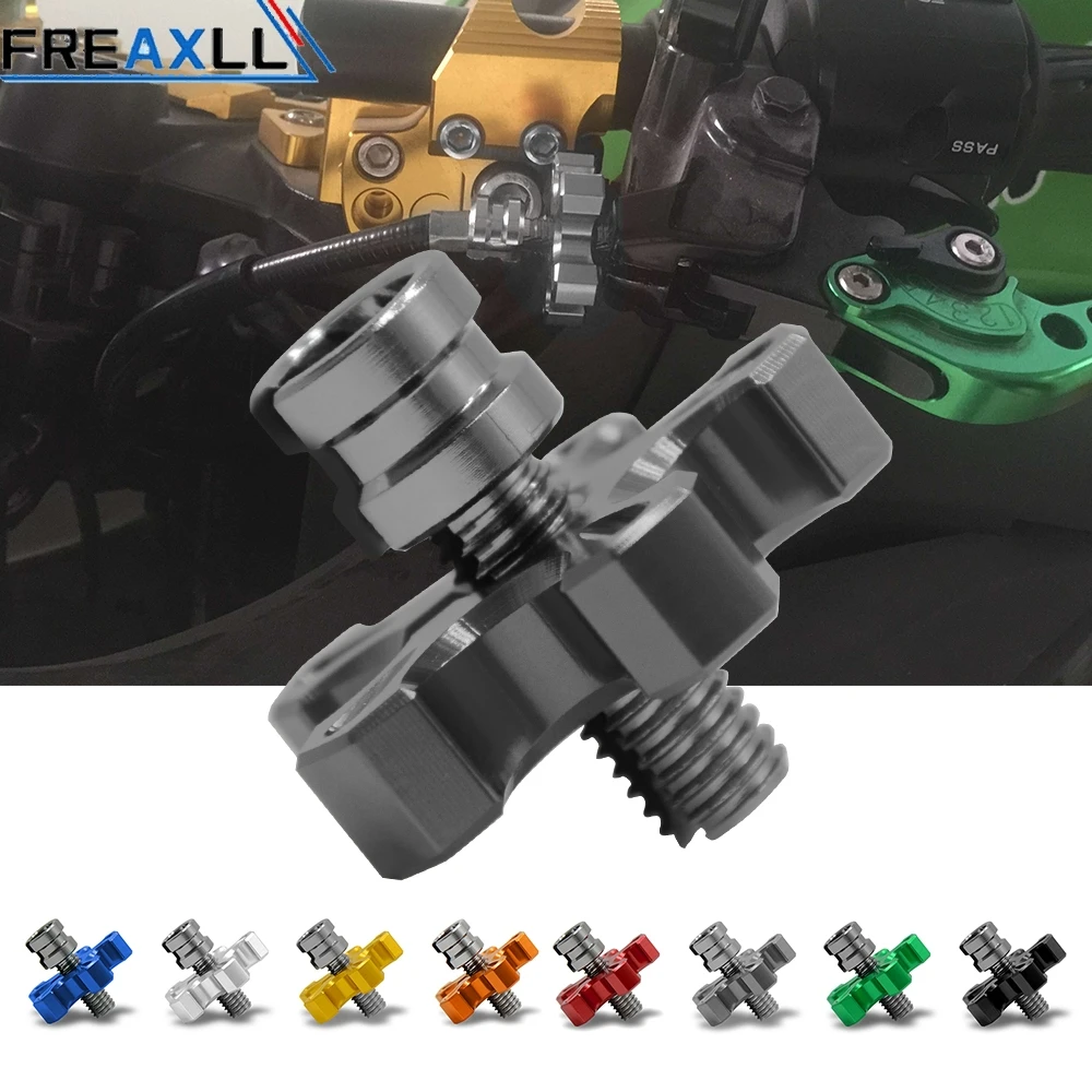 

Universal Motorcycle CNC Aluminum Clutch Cable Wire Adjuster For SUZUKI GSXR1000 GSXR600 GSXR750 GSR400 GSR600 GSR750