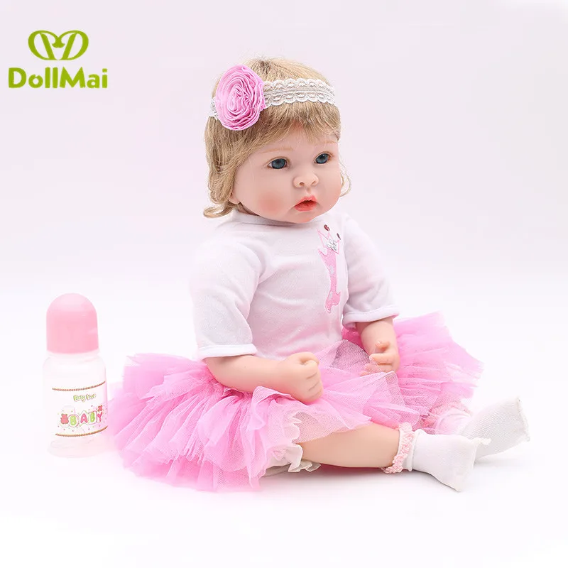 55 см Силиконовые Reborn куклы Baby живой реалистичный Boneca Bebe реалистичные настоящая