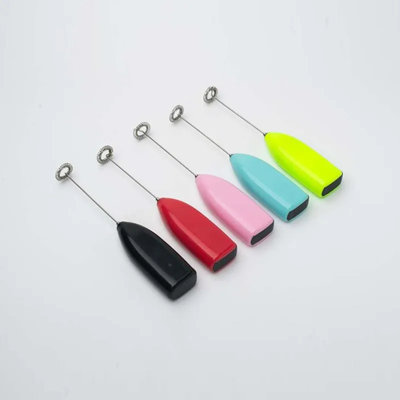 

Kitchen Handheld Electric Egg Beater Foamer Stainless Steel Stirrer Mini Coffee Blender Automatic Milk Milker Bubbler