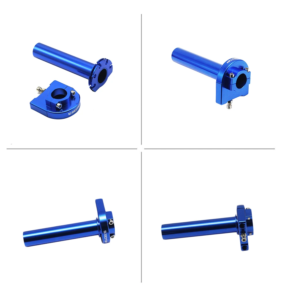 ZS мотоциклы универсальные 1/4 &quot22 мм мотоциклетные поворотные ручки 22 CNC