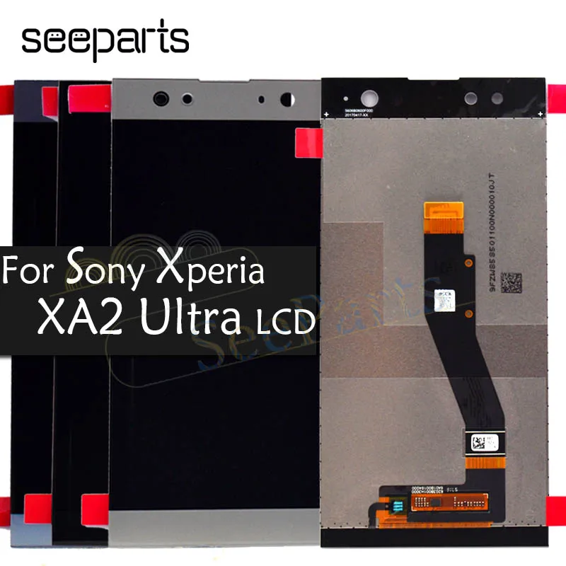 ЖК дисплей для Sony Xperia XA2 Ultra сенсорный экран с дигитайзером в сборе H4233 H4213 H3213