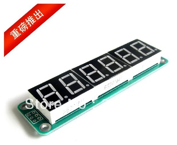 Бесплатная доставка! Статический цифровой модуль отображения трубки Max7219 driver SPI