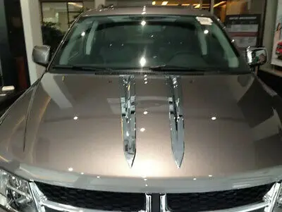 

Накладка на переднюю крышку корпуса из АБС-хрома, 2 шт. для Dodge Journey / Fiat Freemont 09 - 19