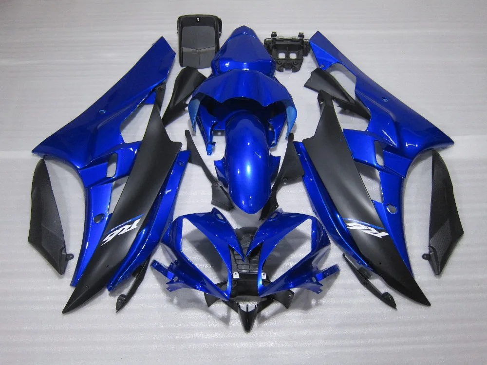 

B Complete ABS Plastic Injection Dark Blue Covers New Motorcycle Fairings For Yamaha YZF R6 Year 06 07 2006 2007