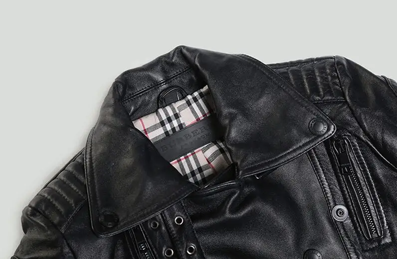 Мужская куртка из овечьей кожи весенняя | одежда