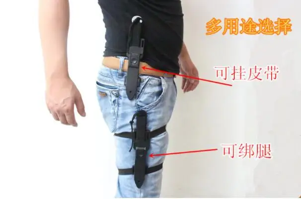 SHNAPIGN Леггинсы/нож ПАРАШЮТИСТА из нержавеющей стали для дайвинга прямой нож