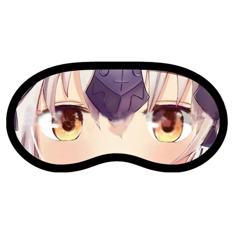 Brdwn Date A Live Tokisaki Kurumi Miku мультипликационный персонаж дома Умару BRS Izumi Sagiri Miss Kobayashi's Dragon Maid маска для глаз - Цвет: Joan of Arc Black