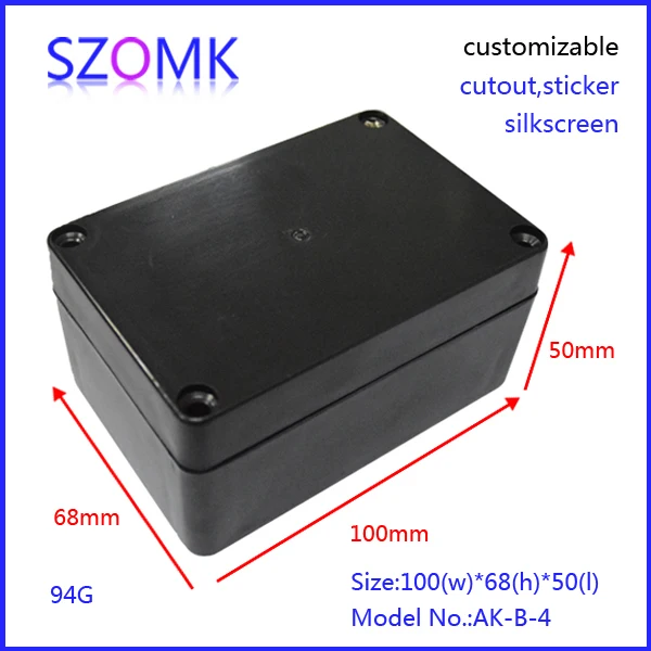 2 шт. пластиковый корпус для электроники 100x68x50 мм|housing plastic|housing boxhousing electronics |