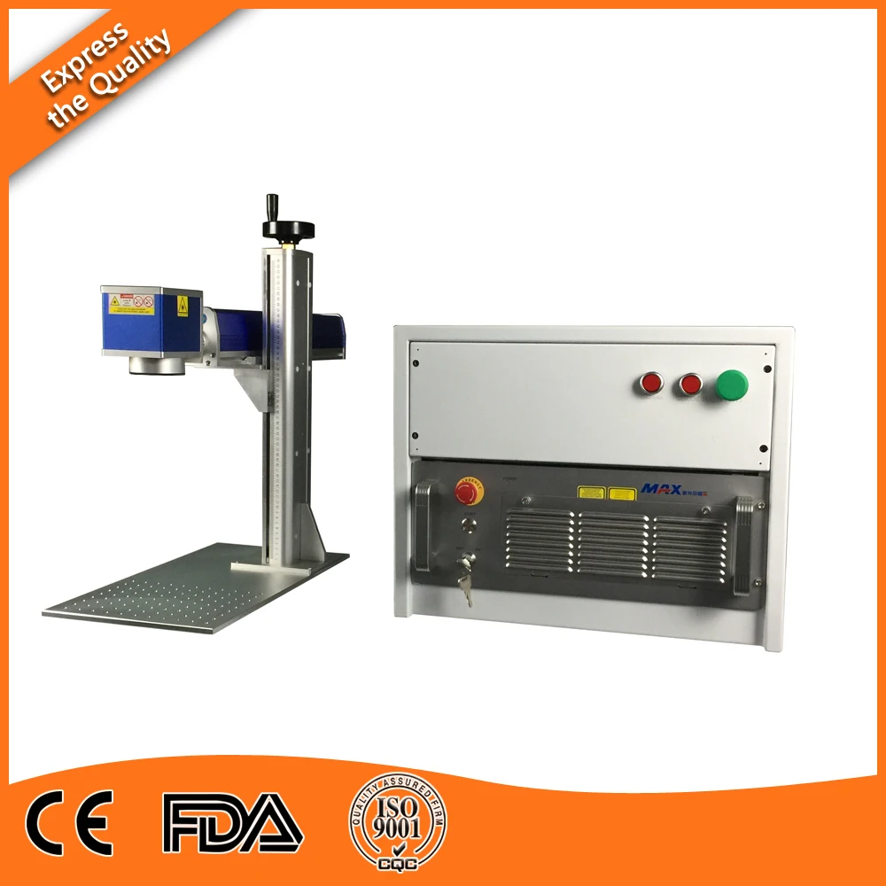 Машина маркировки лазера волокна импа Ульс 100 W и автомат для резки